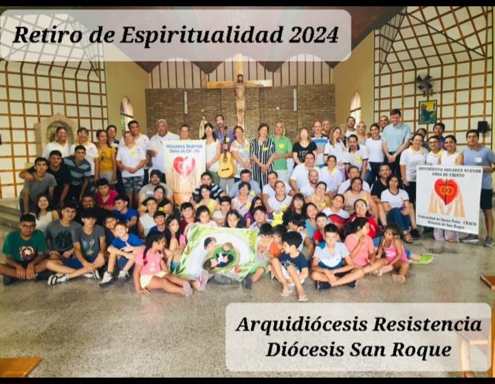 Lee más sobre el artículo Retiro de Espiritualidad de San Roque y Resistencia, Argentina